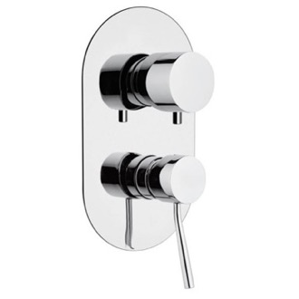 Diverter Built In Three Way Shower Diverter, Rough-In Valve Included Remer N93US
